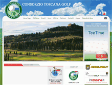 Tablet Screenshot of golfing-tuscany.it